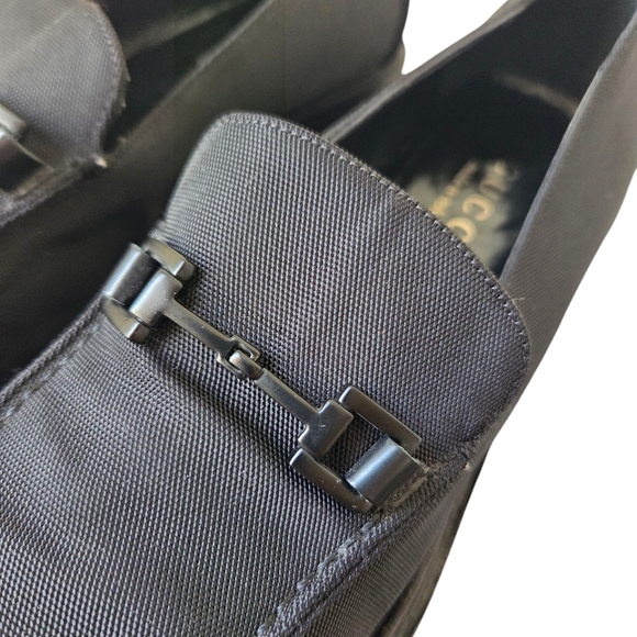 Vintage Gucci Black Horsebit Loafers 8.5 (8) - Picture 5 of 14
